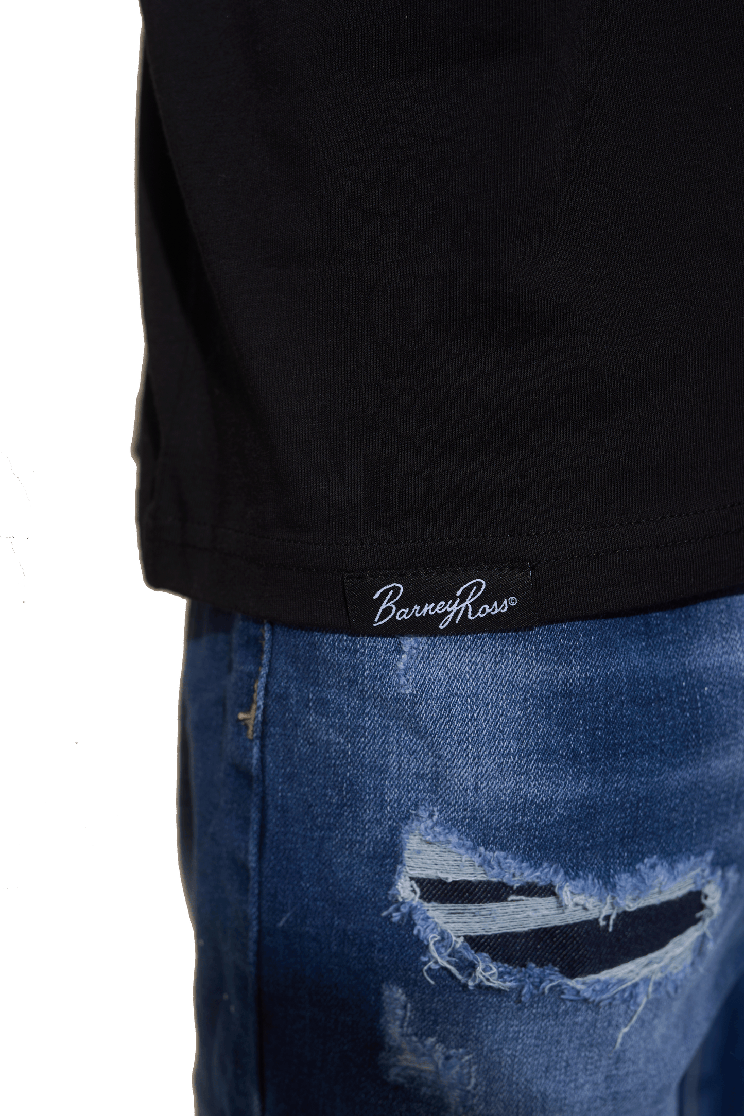 CAMISETA BR BLACK RAINBOW (Camiseta Negra de Algodón Orgánico – Estilo y Actitud)