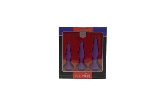 INTIMEN TRAINING KIT (Set de Tres Plugs de Silicona – Perfectos para Principiantes