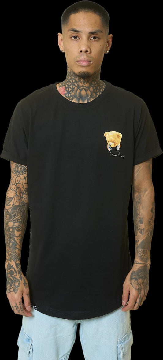 CAMISETA BR BLACK URBAN BEAR ( Camiseta - Estilo Contemporáneo)