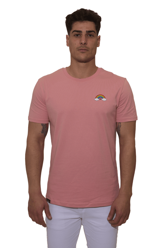 CAMISETA BR CANDY PINK ( Camiseta Rosa de Algodón Orgánico – Estilo y Sostenibilidad)
