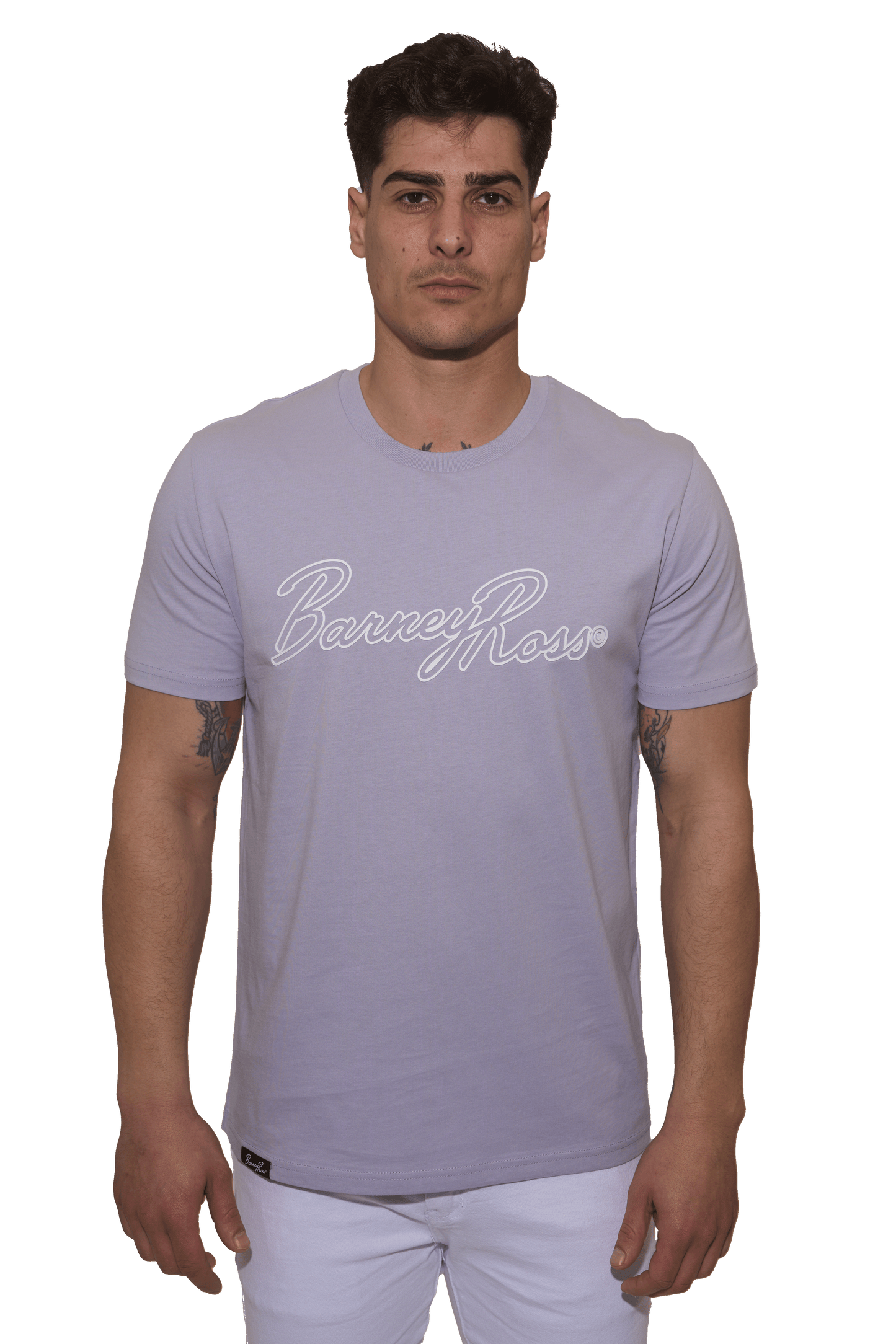 CAMISETA BR LAVANDA (Camiseta de Algodón Orgánico Lavanda – Estilo y Sostenibilidad)