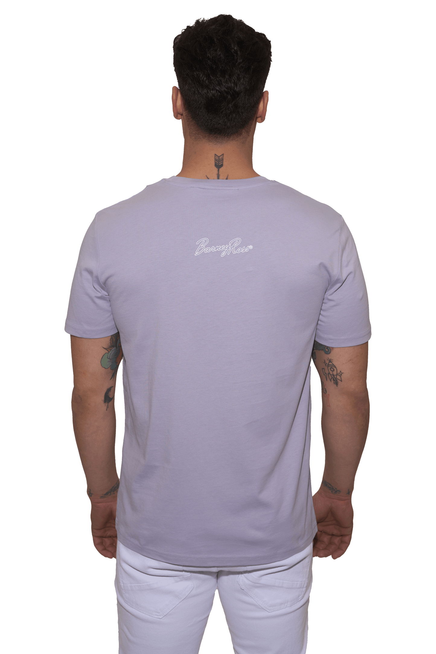 CAMISETA BR LAVANDA (Camiseta de Algodón Orgánico Lavanda – Estilo y Sostenibilidad)