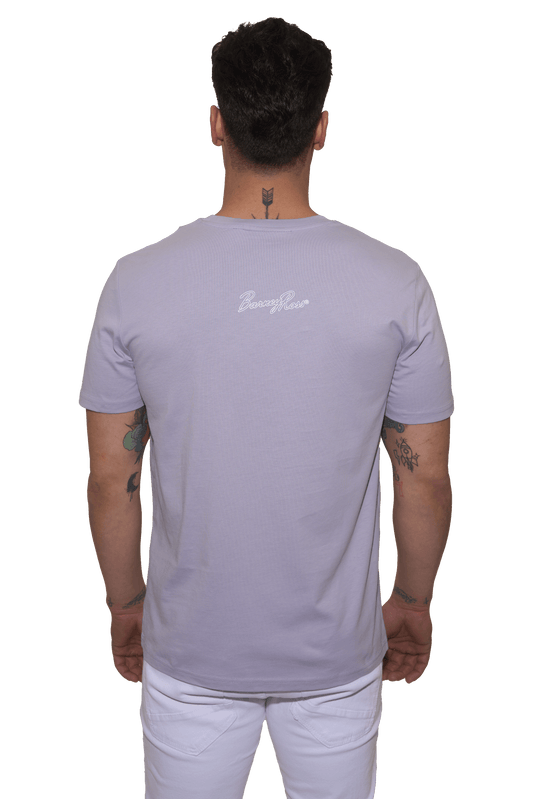 CAMISETA BR LAVANDA (Camiseta de Algodón Orgánico Lavanda – Estilo y Sostenibilidad)