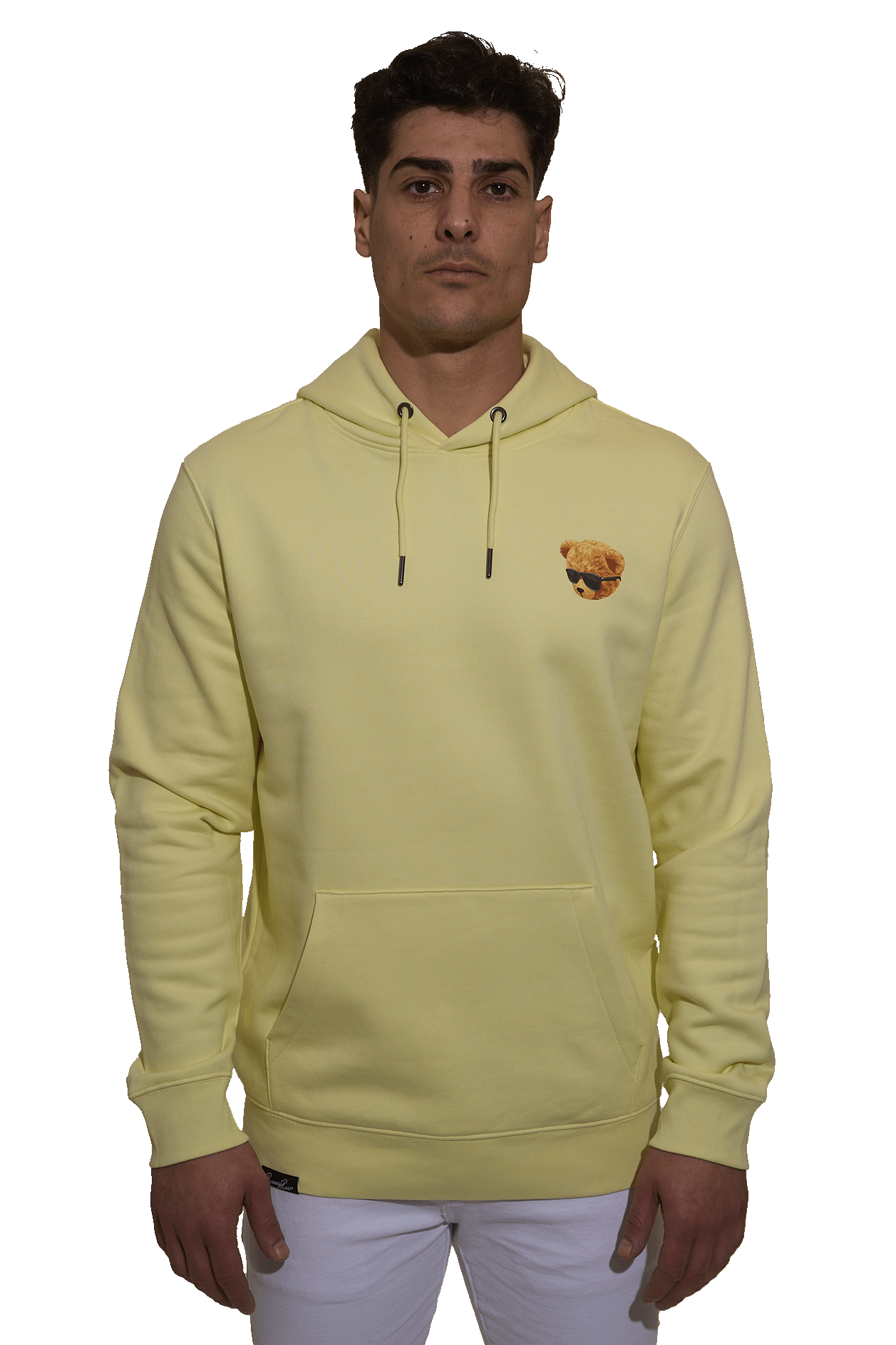 SUDADERA CON CAPUCHA BR BEAR LEMON (Sudadera con Capucha – Diseño Contemporáneo, Esencia Premium)