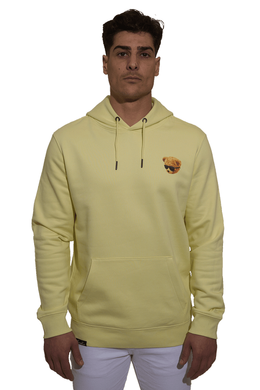 SUDADERA CON CAPUCHA BR BEAR LEMON (Sudadera con Capucha – Diseño Contemporáneo, Esencia Premium)
