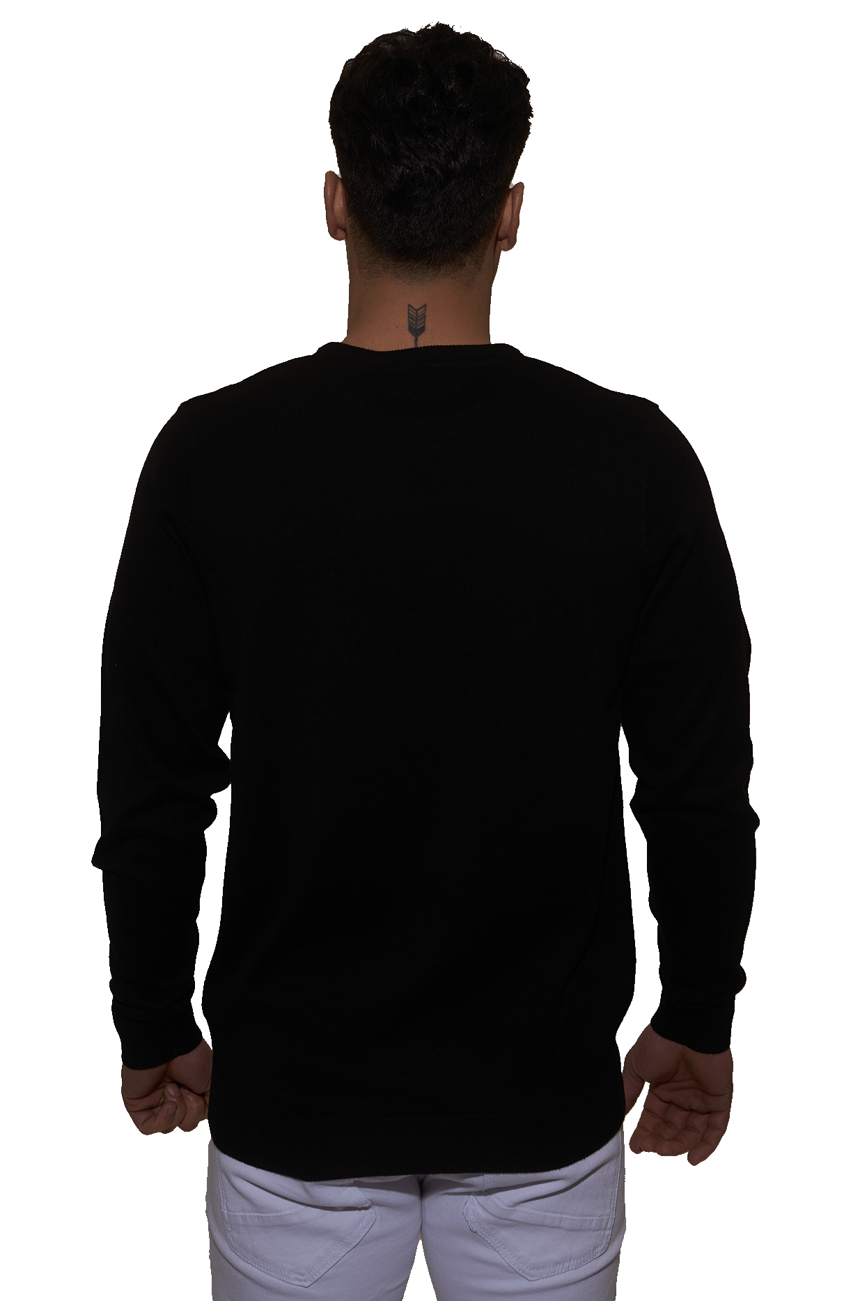 JERSEY BR BLACK (Jersey Negro Elegante – Estilo y Sostenibilidad para el Hombre Moderno)
