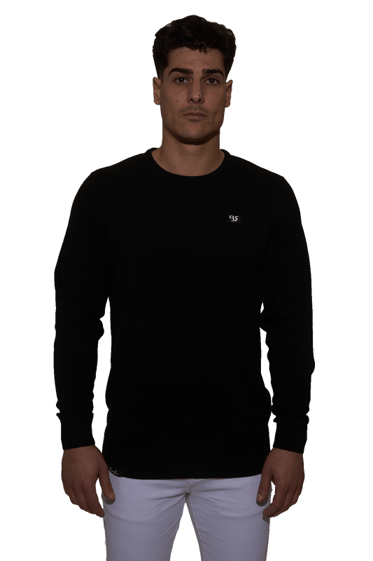 JERSEY BR BLACK (Jersey Negro Elegante – Estilo y Sostenibilidad para el Hombre Moderno)