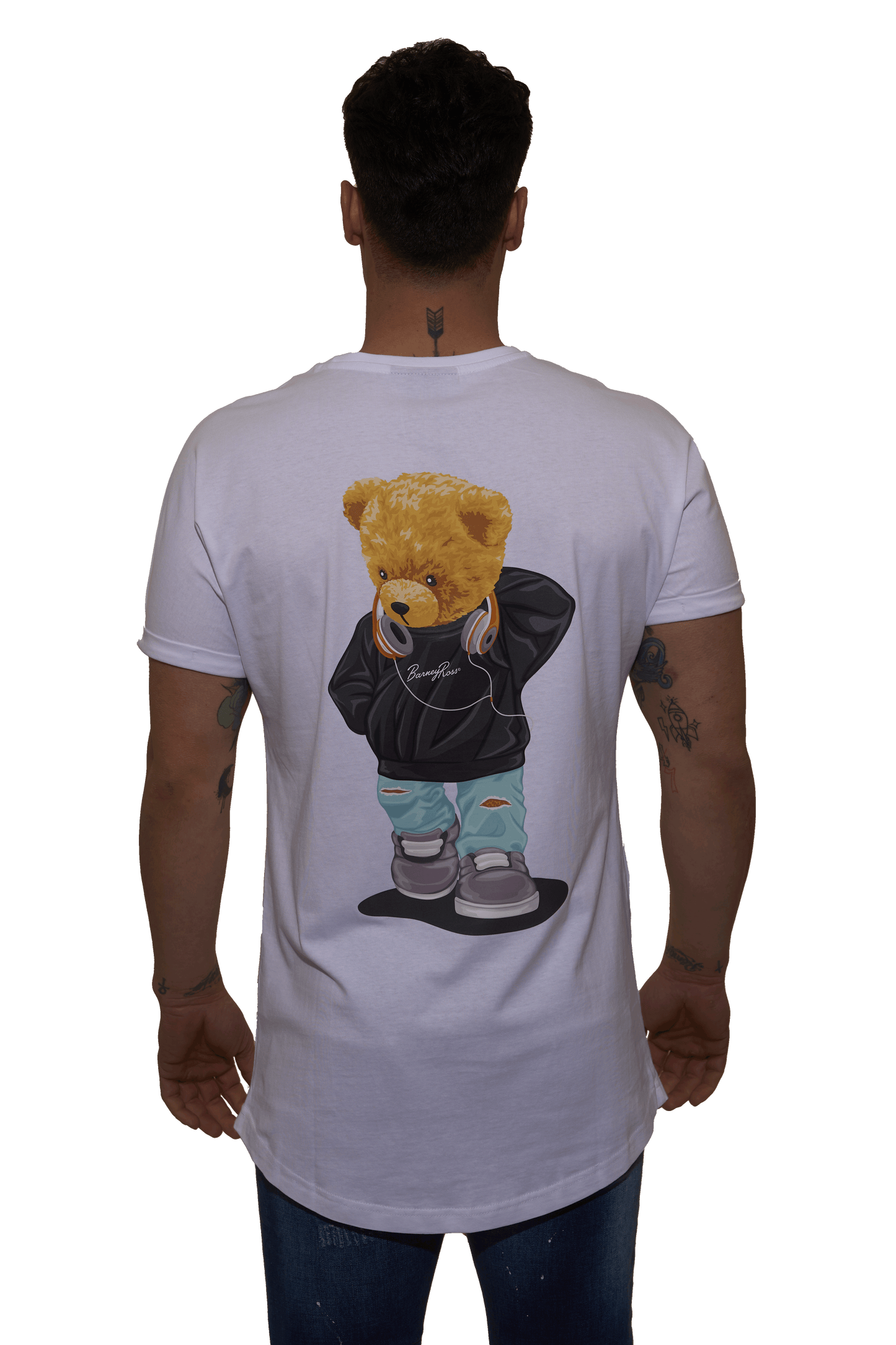 CAMISETA BR WHITE URBAN BEAR (Camiseta Urban - Estilo Contemporáneo)