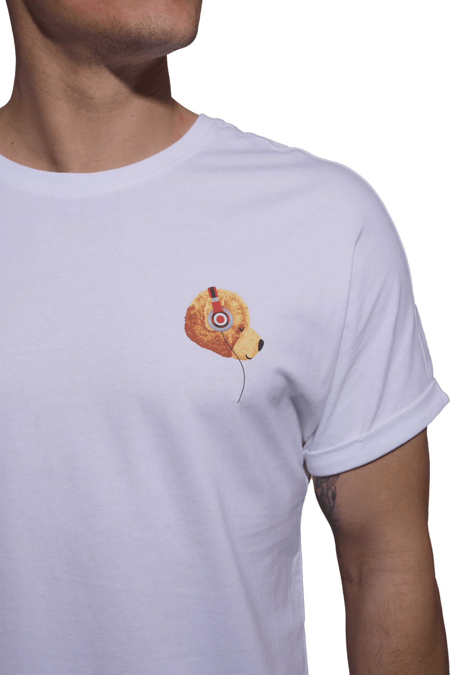 CAMISETA BR WHITE URBAN MUSIC (Camiseta Urban - Diseño Minimalista con Carácter