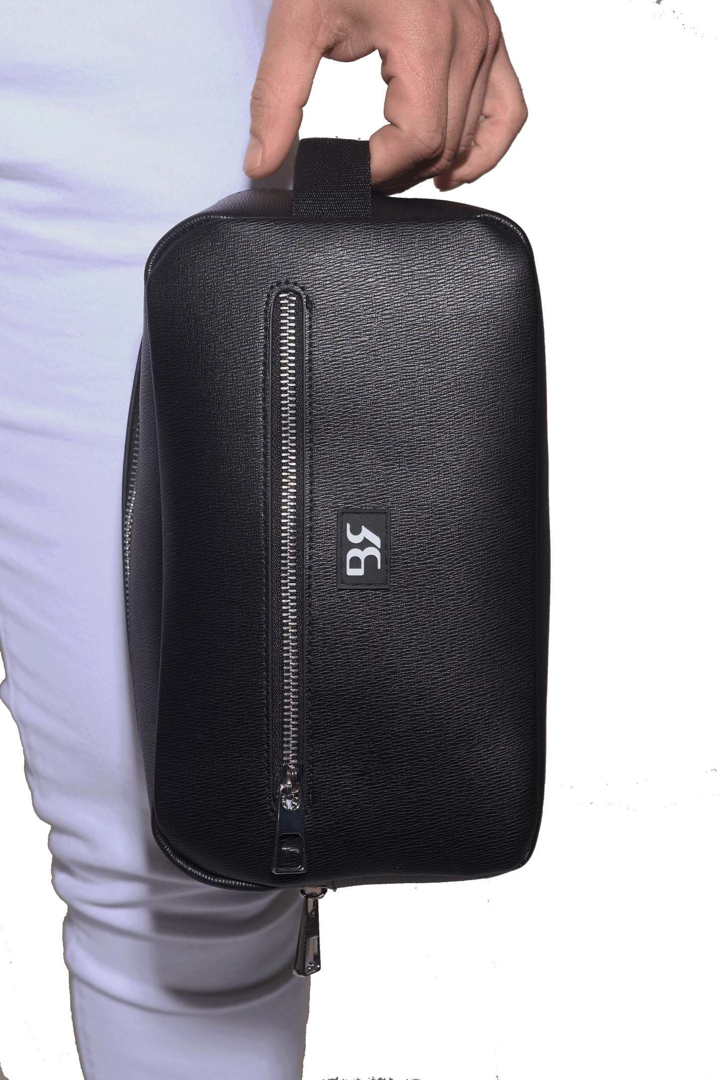 NECESER BR BLACK (Neceser efecto piel – Elegancia y funcionalidad en cada detalle