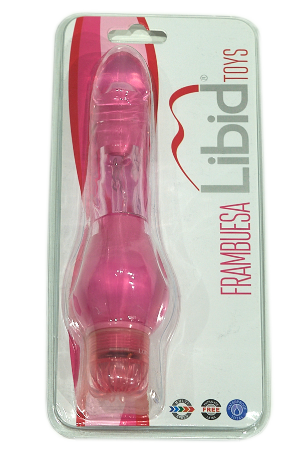 LIBID TOYS VIBRADOR FRAMBUESA  (Descubre el placer en cualquier momento y lugar.)