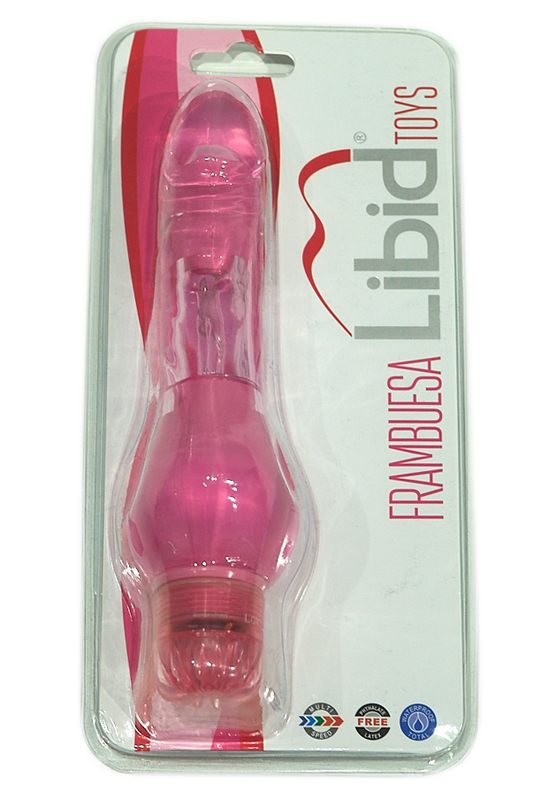 LIBID TOYS VIBRADOR FRAMBUESA  (Descubre el placer en cualquier momento y lugar.)